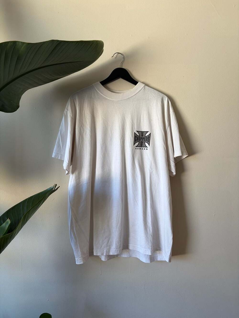 Vintage West Coast Choppers Cancun T-Shirt Extra Large White